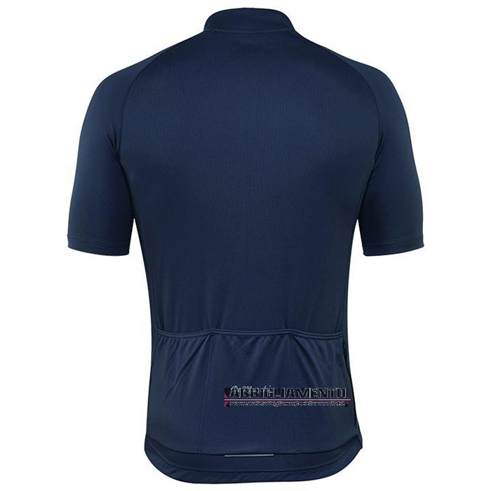 Abbigliamento De Marchi 2020 Manica Corta e Pantaloncino Con Bretelle Scuro Blu - Clicca l'immagine per chiudere